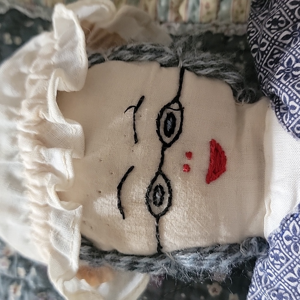 Vintage Tipsy Topsy Reversible Red Riding Hood Grandma Wolf Doll - Picture 5 of 12